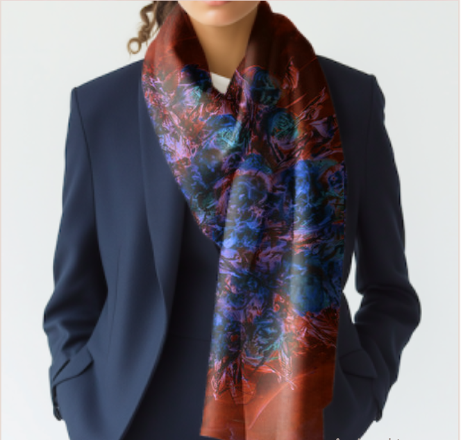Flores Wrap| Scarf -  Capsule Collection