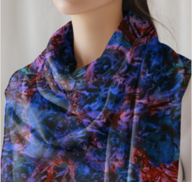 Flores Wrap| Scarf -  Capsule Collection