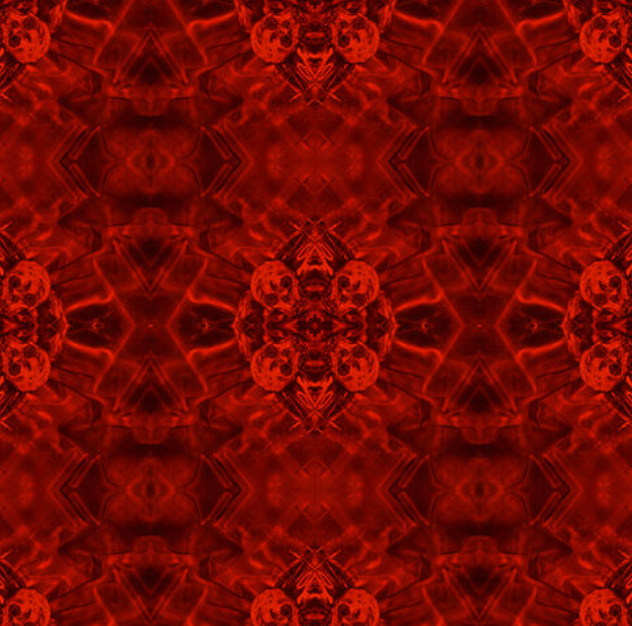 Sanctum Skulls Cross Scarf – Limited Edition (Crimson)