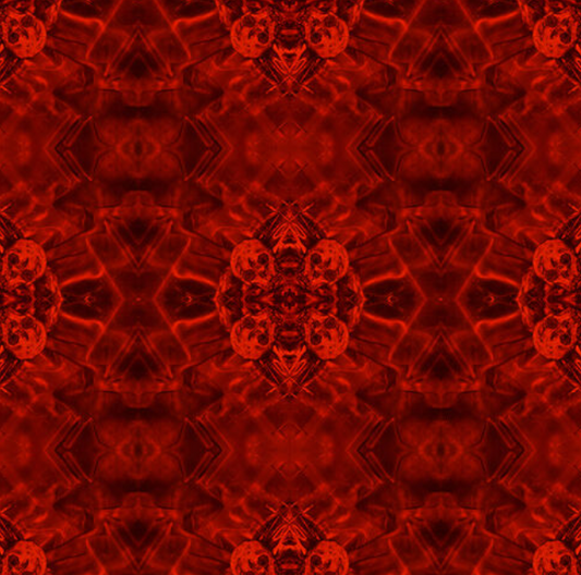 Sanctum Skulls Cross Scarf – Limited Edition (Crimson)