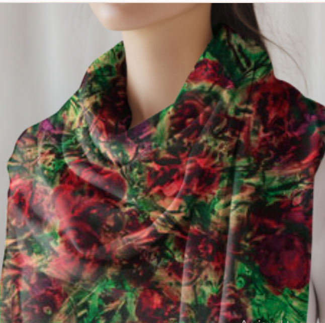 Flores Wrap| Scarf -  Capsule Collection