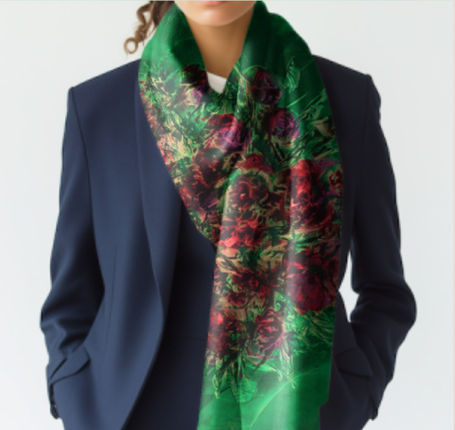 Flores Wrap| Scarf -  Capsule Collection
